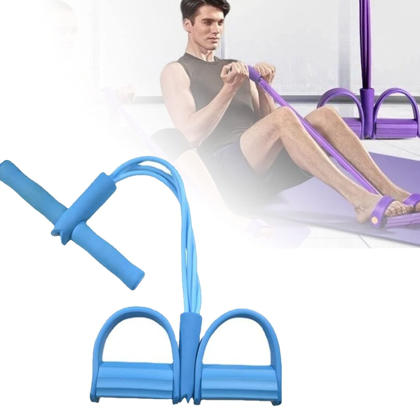 Yoga Pedal Puller Resistance Band Fitness Equipment